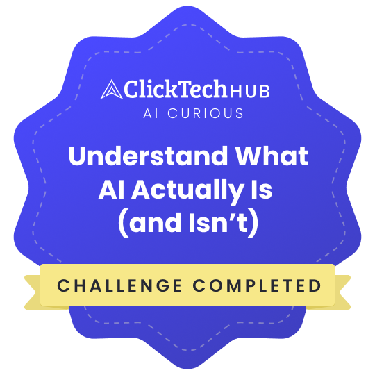 Understand What AI Actually Is (and Isn't)